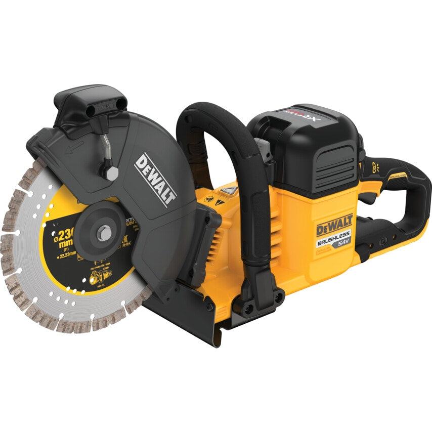 DCS691X2-GB 54V XR FlexVolt 230mmCUT-OFF Saw with Wtc 2X9.0AH