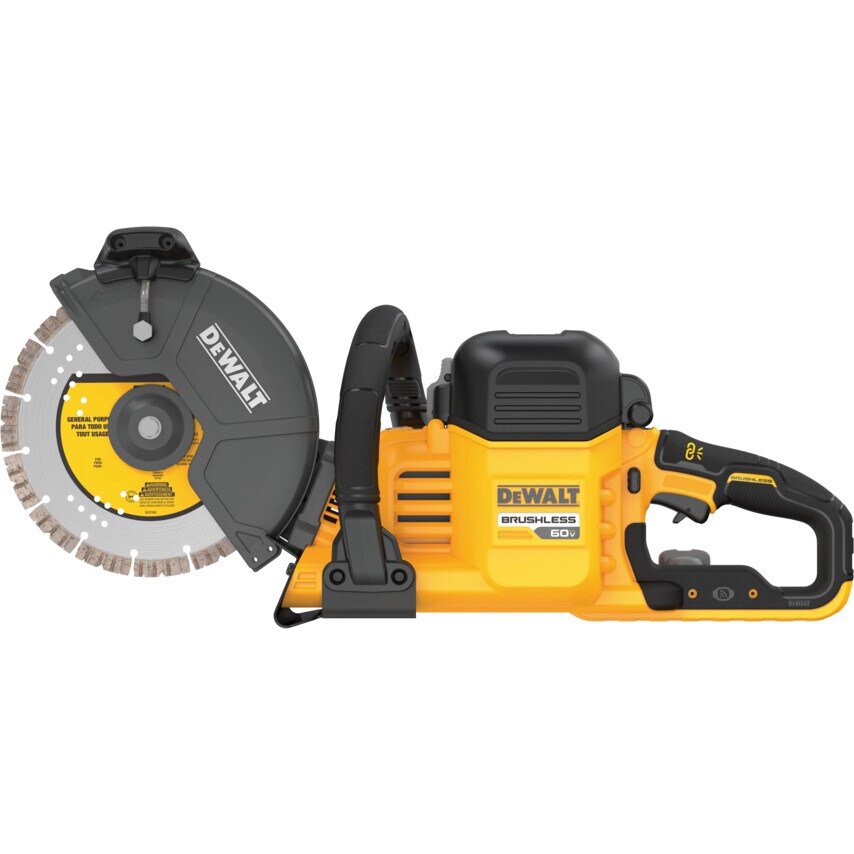 DCS691X2-GB 54V XR FlexVolt 230mmCUT-OFF Saw with Wtc 2X9.0AH