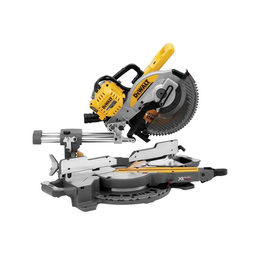 DCS727N XR FlexVolt Slide Mitre Saw 250mm 54V Bare Unit DEWDCS727N
