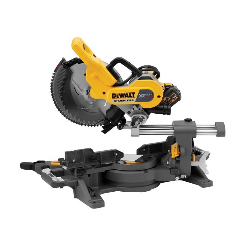DCS727N XR FlexVolt Slide Mitre Saw 250mm 54V Bare Unit DEWDCS727N