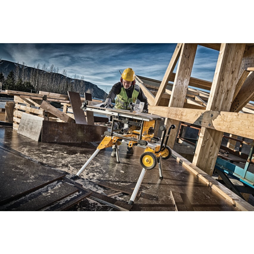 DCS7485T2-GB 210mm 54V XR FlexVolt Portable Table Saw 2X 6.0AH Battery Packs and Charger in Soft Kit Bag