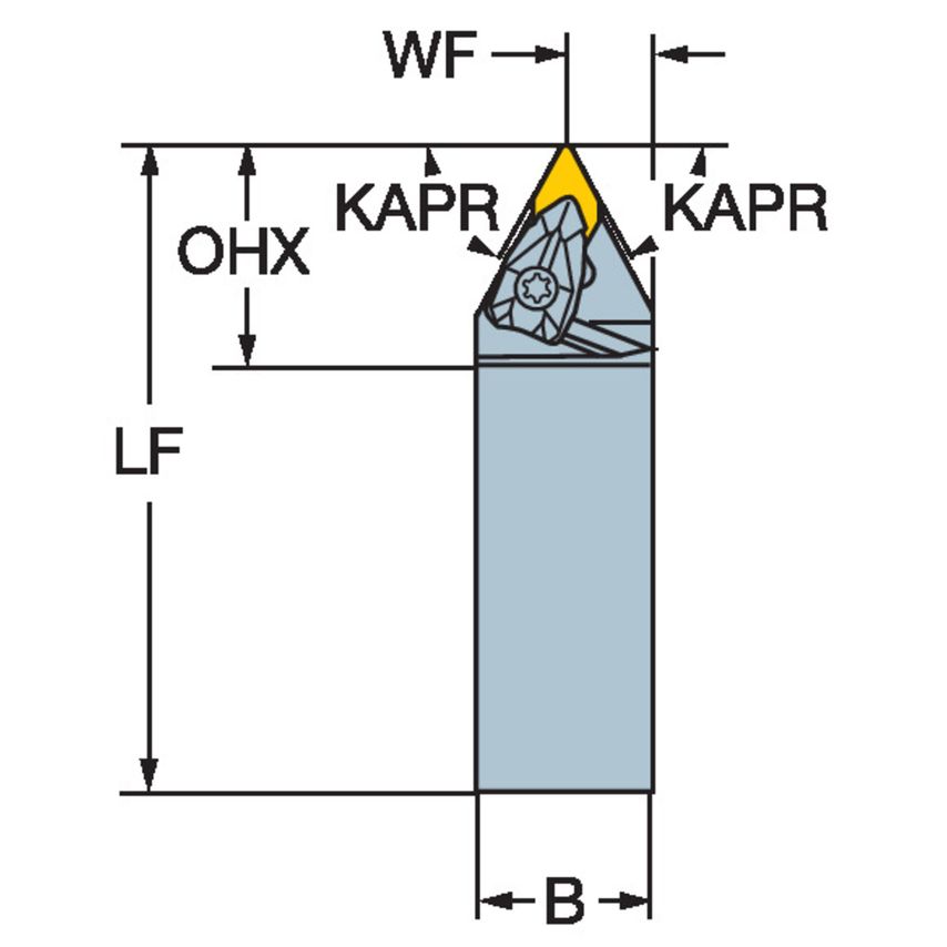 DDNNN 2525-M15 Toolholder