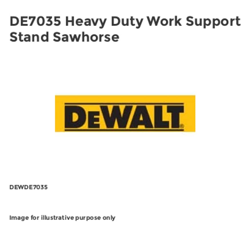 DE7035 Heavy Duty Work Support Stand Sawhorse