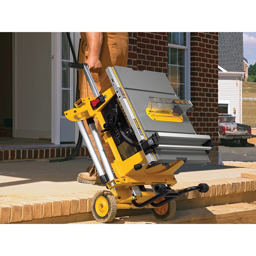 DEWDE7400-XJ Heavy-Duty Rolling Table Saw Stand DEWDE7400