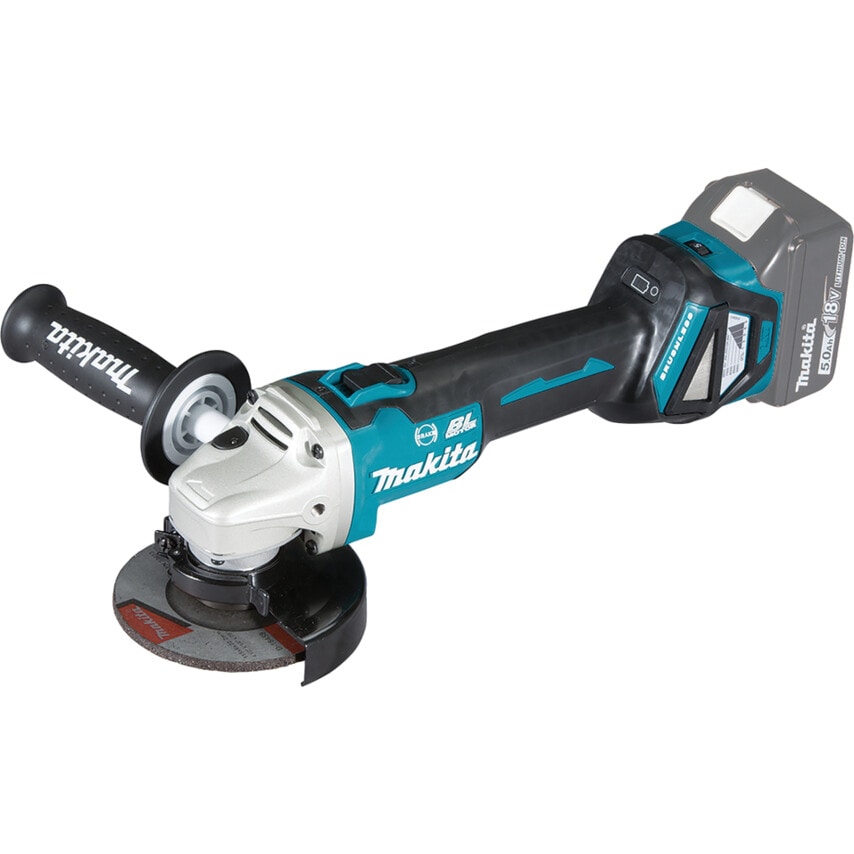 DGA463z 115mm 18V LXT Brushless Angle Grinder (Body Only Version - No Batteries or Charger Supplied)