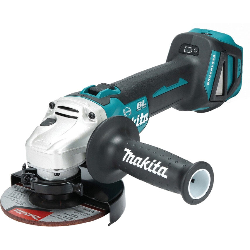 DGA513Z 18V LXT Brushless 125MM Variable Speed Angle with Slide Switch Grinder Body Only Version - No Batteries Or Charger Supplied