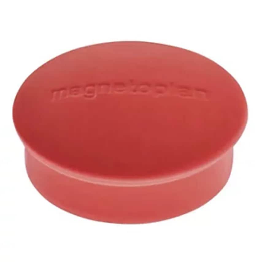 DISCOFIX MINI Magnet, 20mm, Pack Of 100, Red