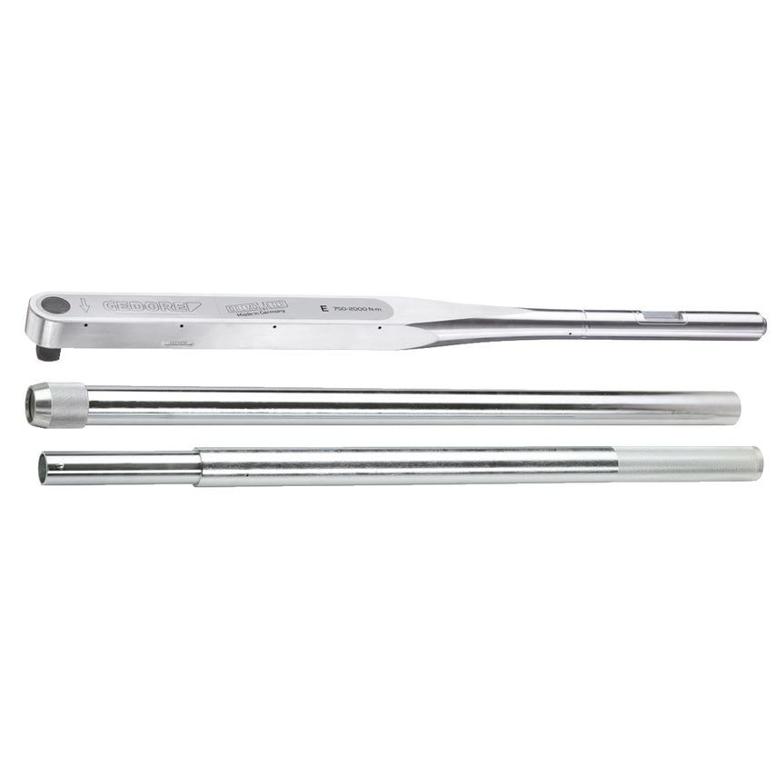 DREMOMETER E 1" 750-2000 Nm, in sheet-metal case