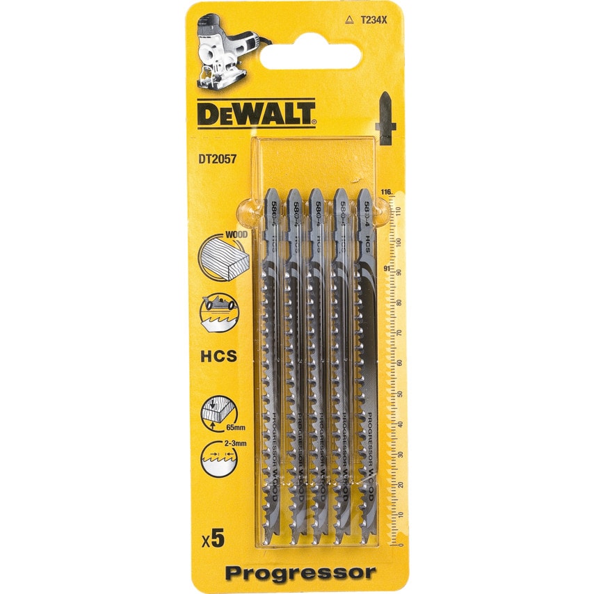 DT2057-QZ Jigsaw Blade Progressor, T234X X 5