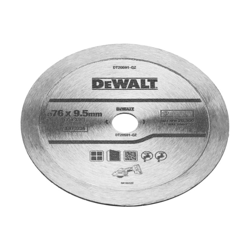 DT20591 Diamond Tile Blade 76mm