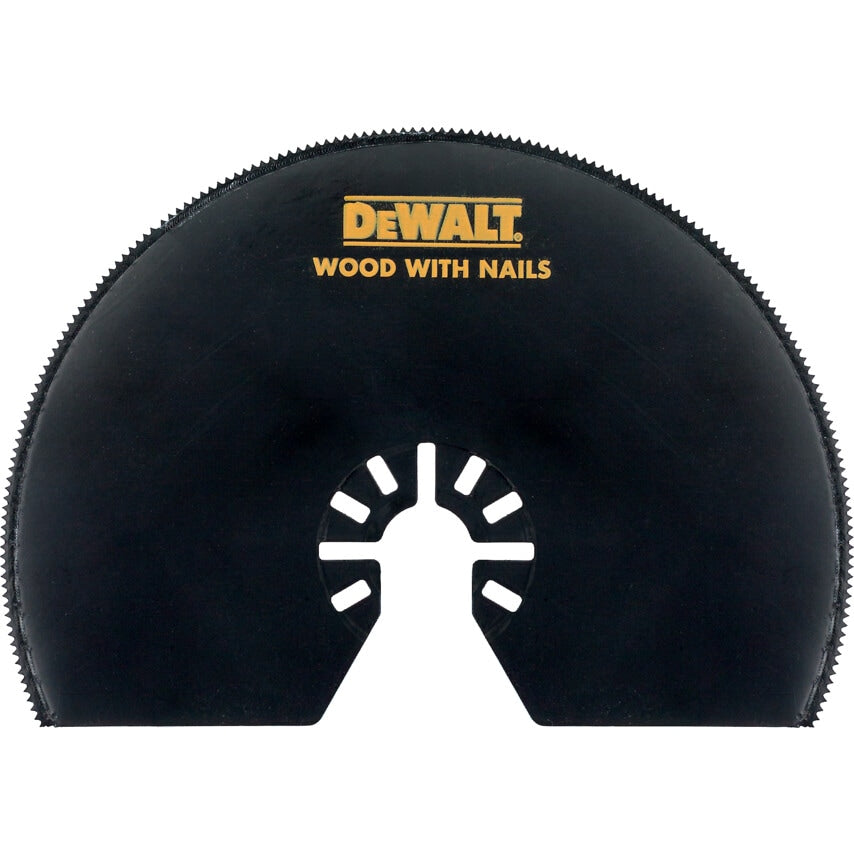 DT20708-QZ Multi Tool Blade Semi-circle 100MM