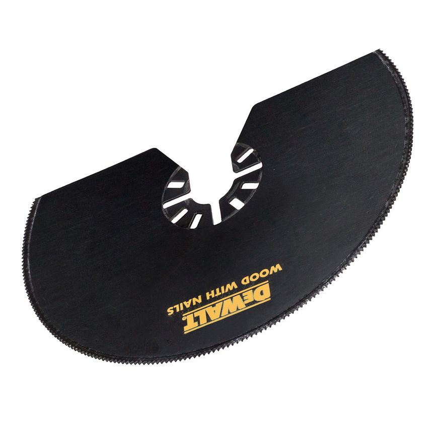 DT20708 Bi-Metal Semi-circular Multi-tool Saw Blade 100mm