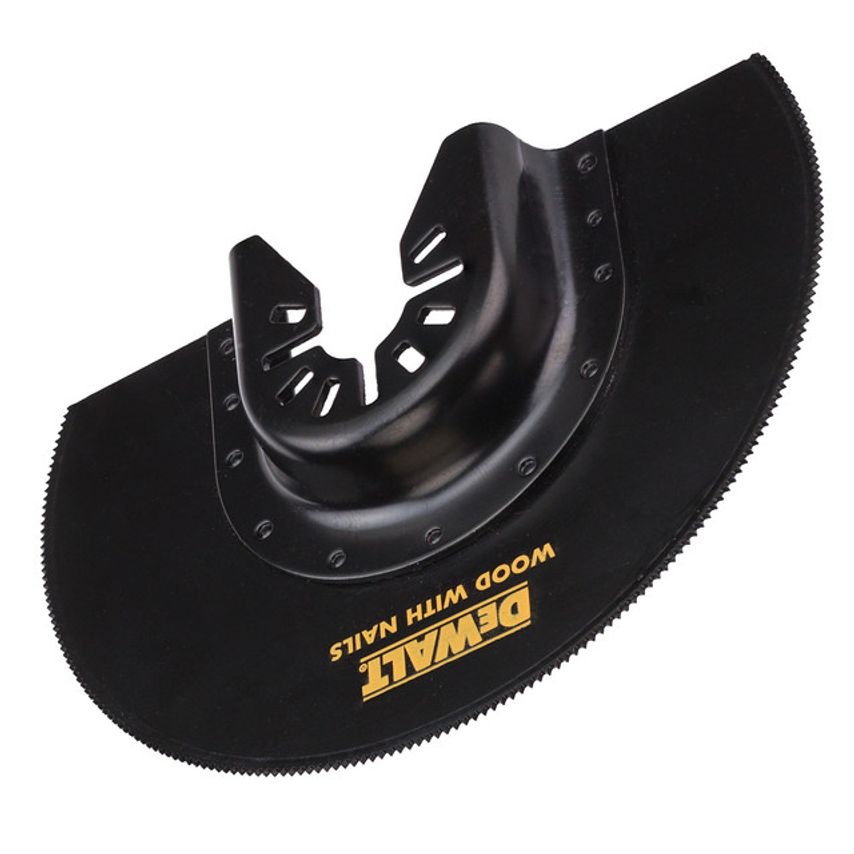 DT20710 Bi-Metal Semi-circular Flush Multi-tool Saw Blade 100mm