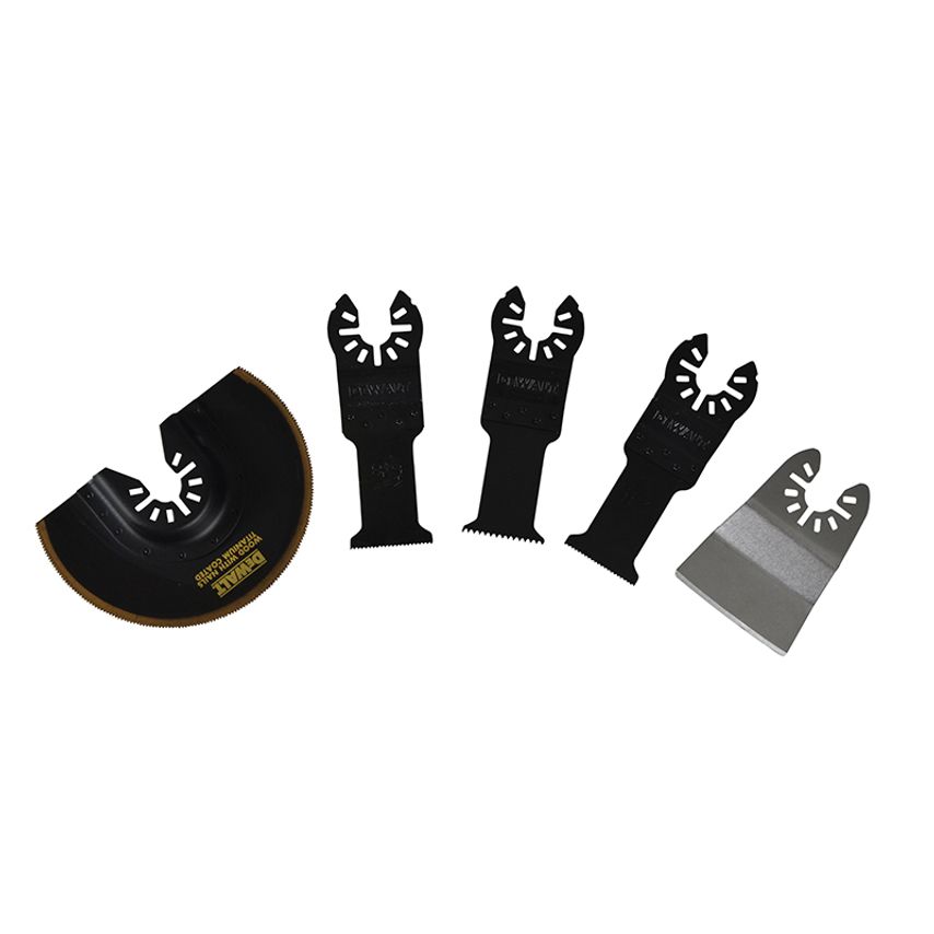 DT20715 Multi-Tool Accessory Blade Set, 5 Piece DEWDT20715
