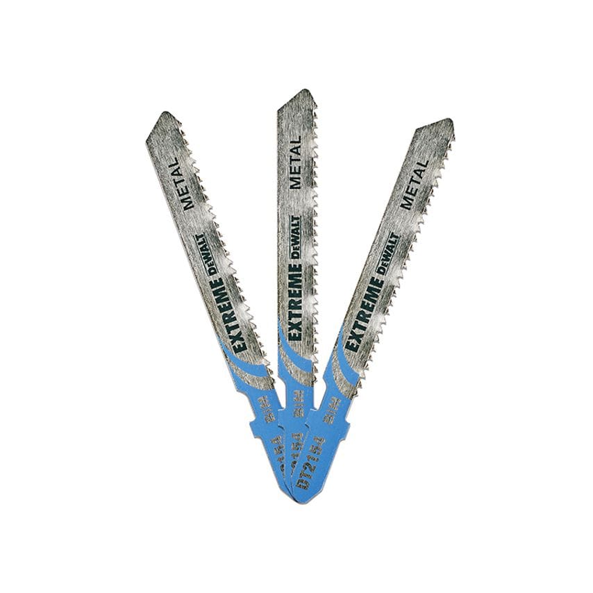 DT2154 EXTREME Metal Cutting Jigsaw Blades Pack of 3 DEWDT2154QZ
