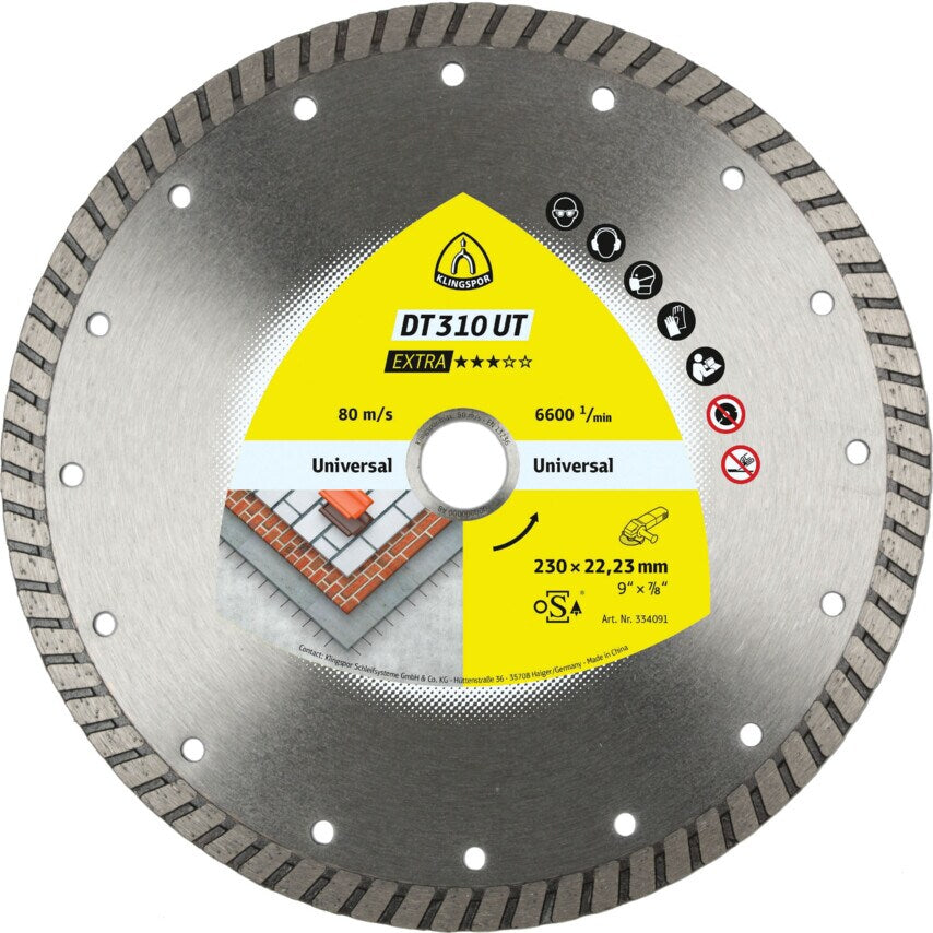 DT310UT Diamond Blade 350X3X20mm