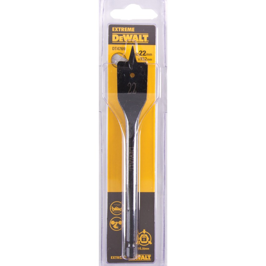 DT4768-QZ 20mm Extreme Impact Flatwood Drill Bits x 152mm