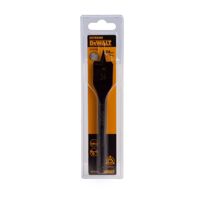 DT4770 Extreme Impact Flat Drill Bit 24 x 152mm