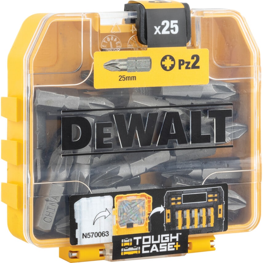 DT71521-QZ PZ2 25mm Screwdriver Bit, Pack of 25