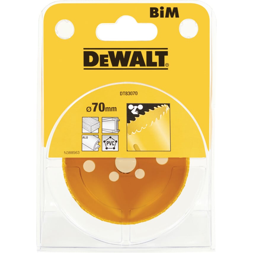 DT83070-QZ 70mm Holesaw