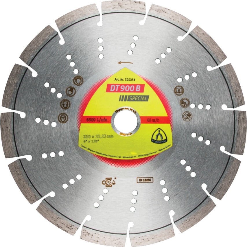 DT900B Diamond Blade 350X3X25.4mm