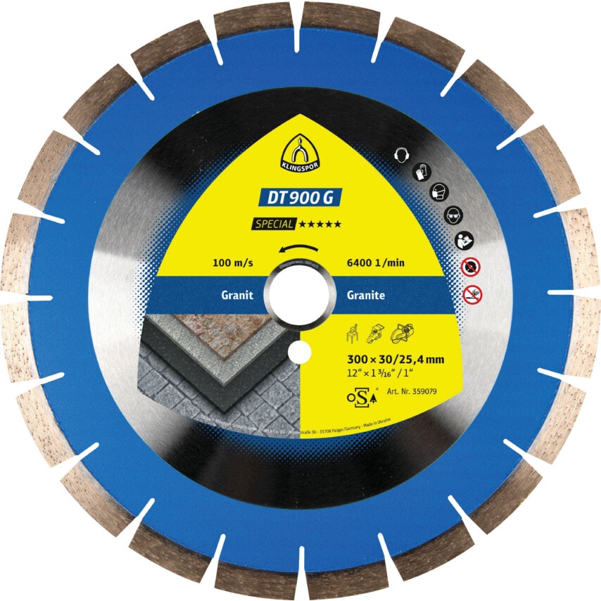 DT900G Diamond Blade 400X3.6X30mm