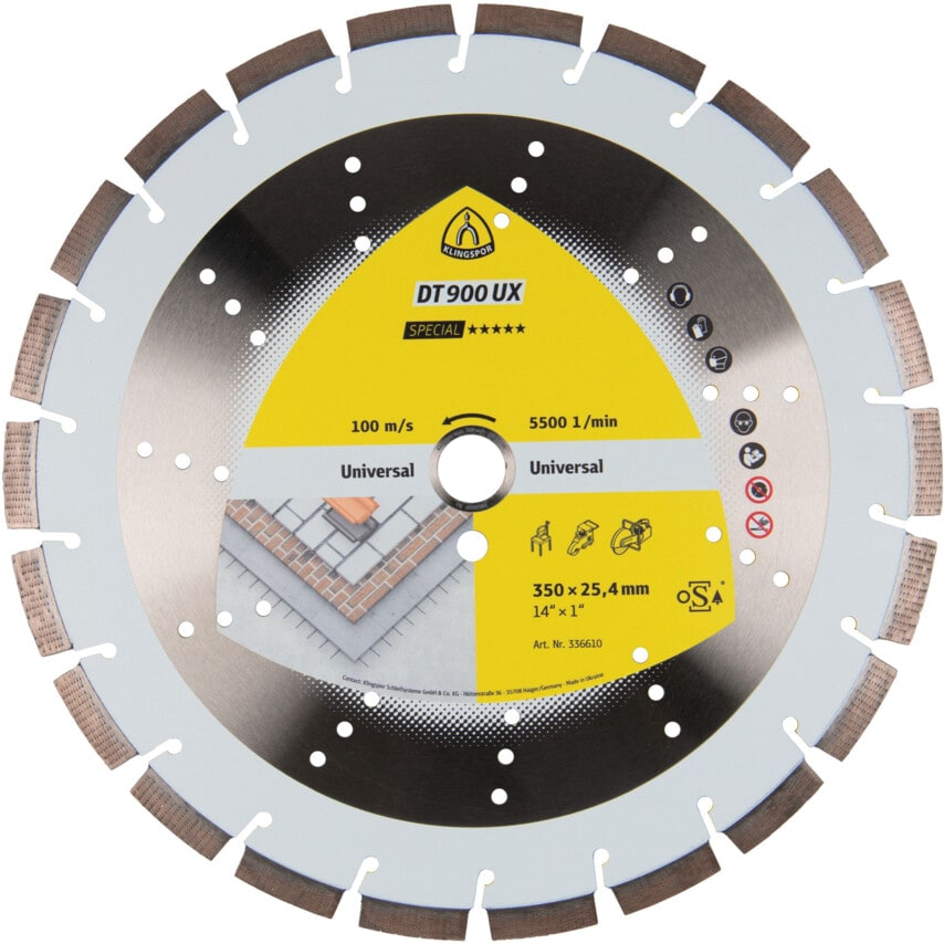 DT900UX Diamond Blade 400X3.6X20mm