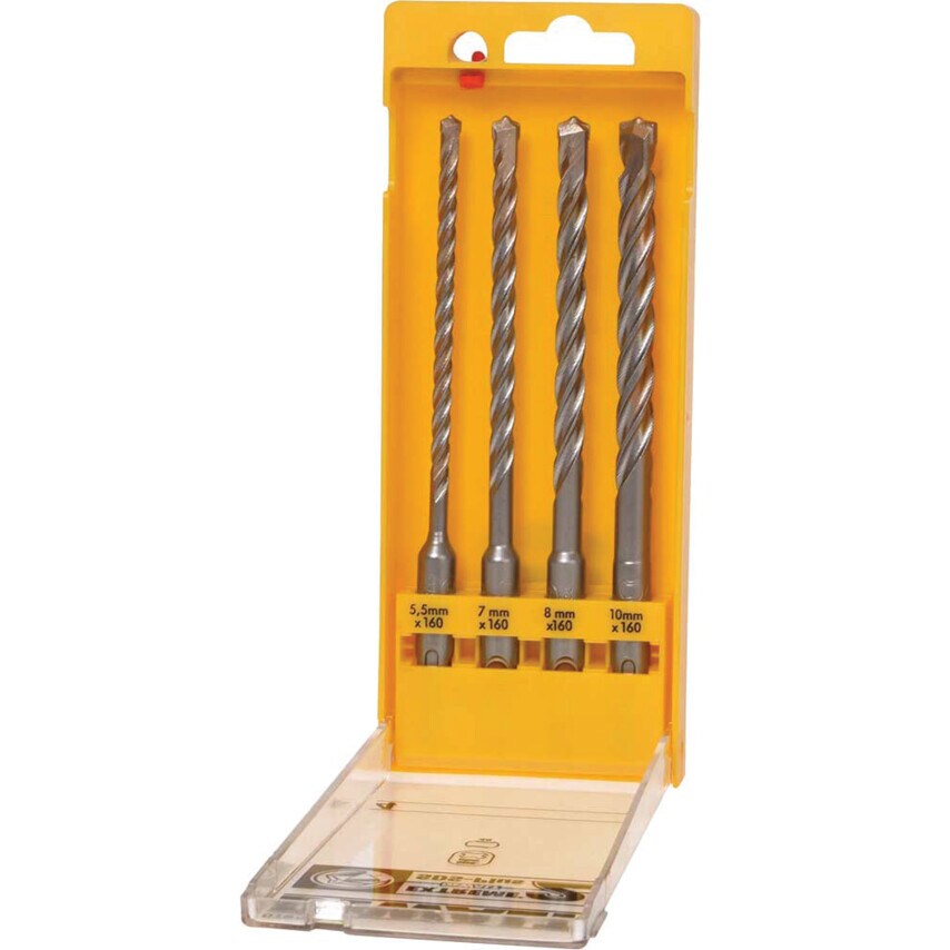 DT9702-QZ SDS Extreme Drill Bit Set 4 Piece