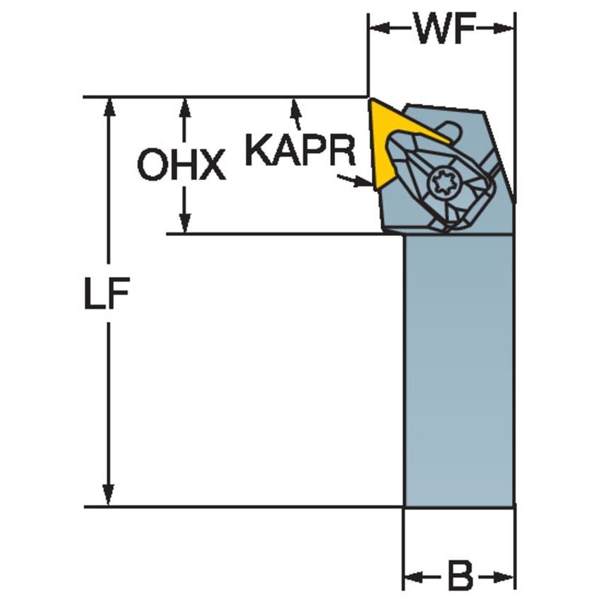 DTJNR 3232P 22 Toolholder