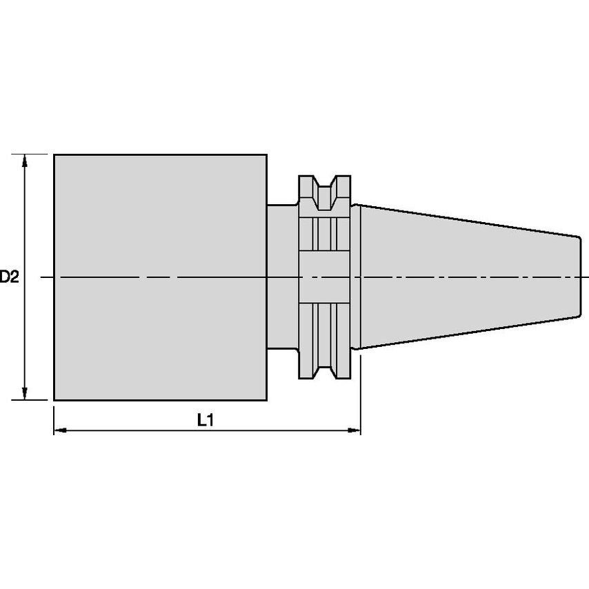 DV40BB104200m BB Bar Blank DV40 104-200