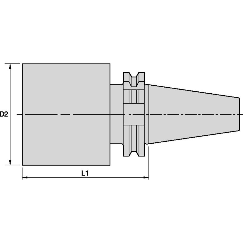 DV50BB134250m BB Bar Blank DV50 134-250