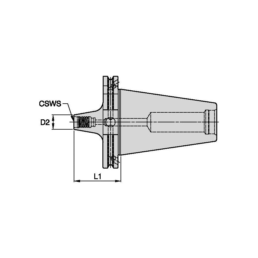 DV50BDL16050M DV50B Duo-Lock DL16 L1=50MM
