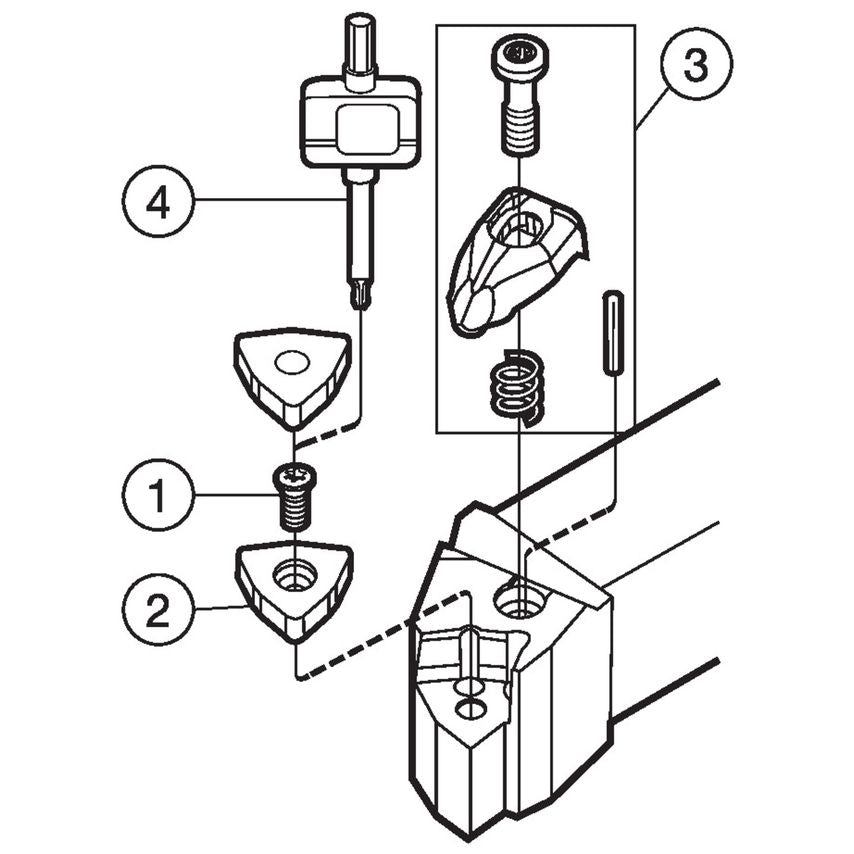 DVVNN 2020K 16 Toolholder