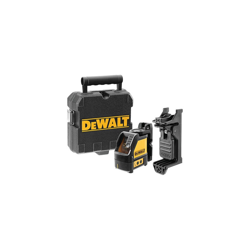 DW088CG Green Self-levelling Cross Line Laser Level with Carry Case & Wall Mount Bracket