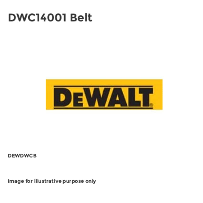 DWC14001 Belt - DEWDWCB