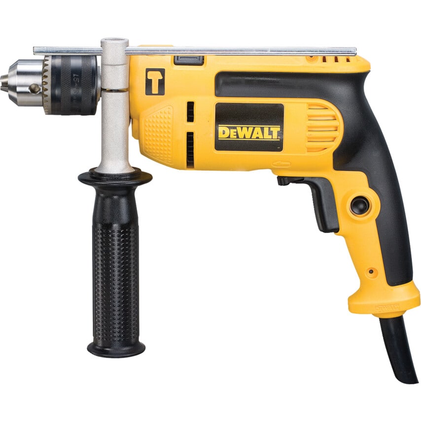 DWD024K-GB Percussion Drill 13mm Keyed Chuck 240 Volt 650Watts with Kitbox