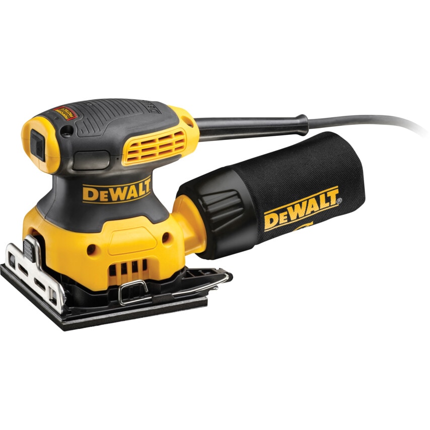 DWE6411-GB 350W 1/4 Sheet Orbital Sander - 240V