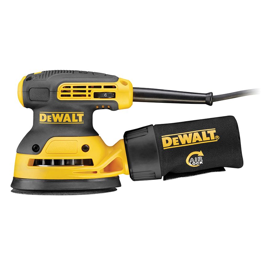 DWE6423 Random Orbital Sander 125mm 280W 240V DEWDWE6423