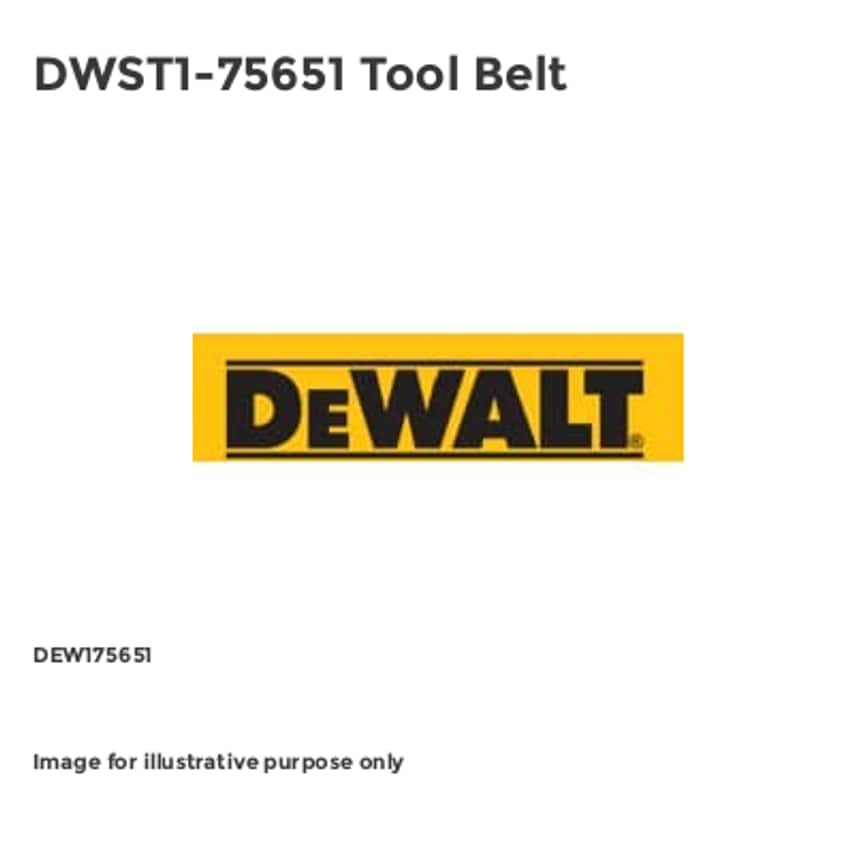 DWST1-75651 Tool Belt - DEW175651