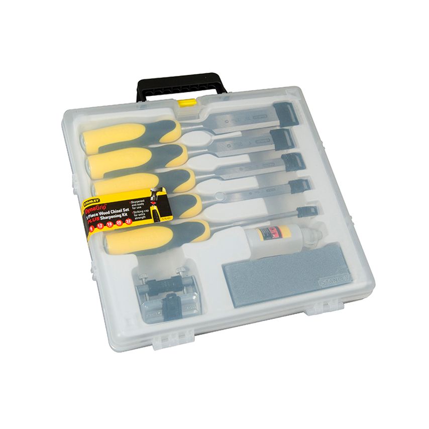 DYNAGRIP Chisel with Strike Cap Set, 5 Piece + Accessories STA516421