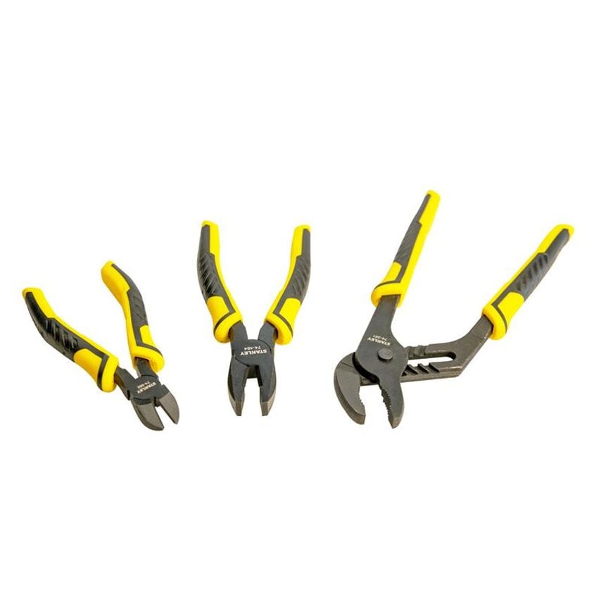 DYNAGRIP Plier Set, 3 Piece STA074472