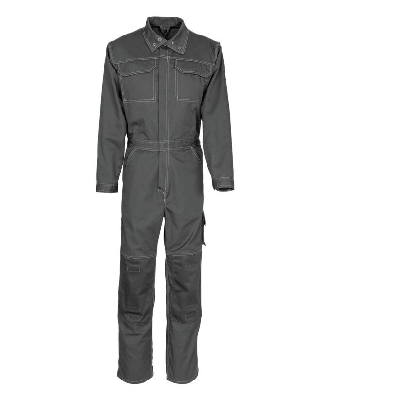 Danville Boilersuit with Kneepad Pockets Black (XS)