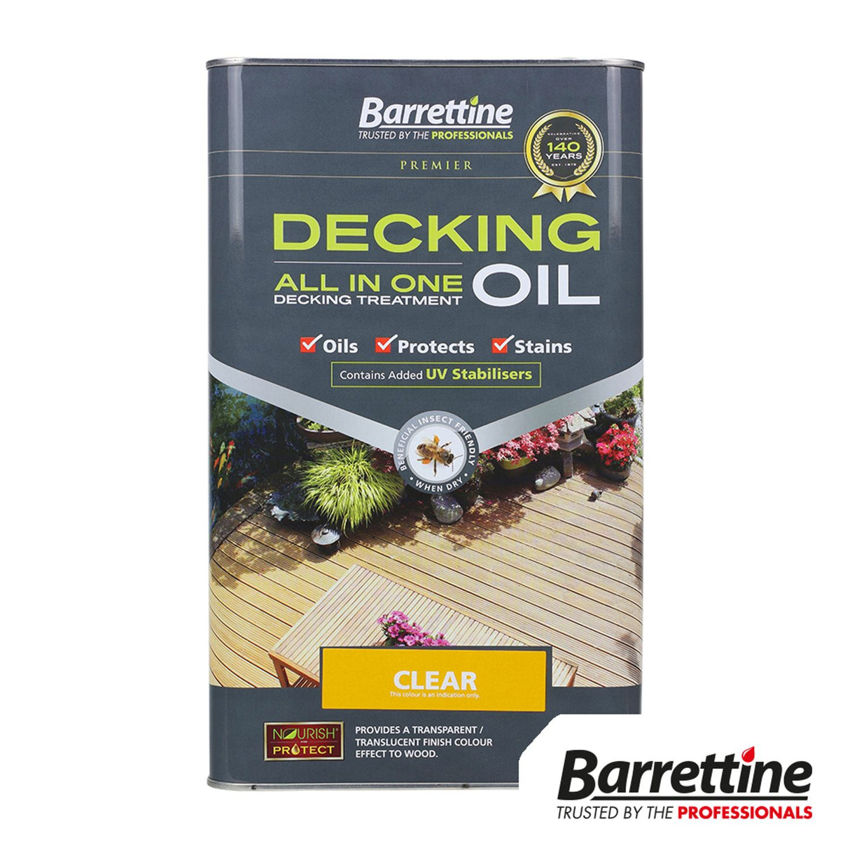 Decking Oil All In One Clear - DOCL005