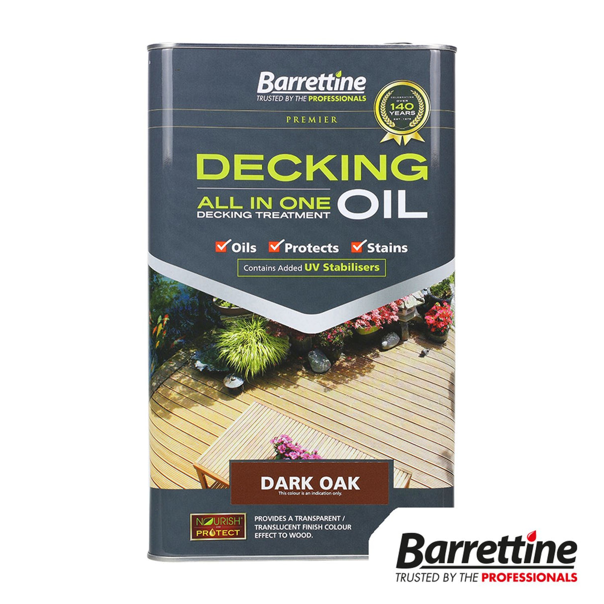 Decking Oil All In One Dark Oak - DODO005