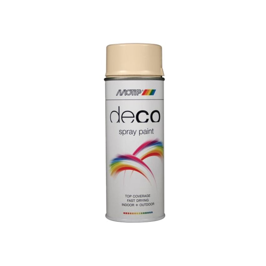 Deco Spray Paint High Gloss RAL 1015 Light Ivory 400ml