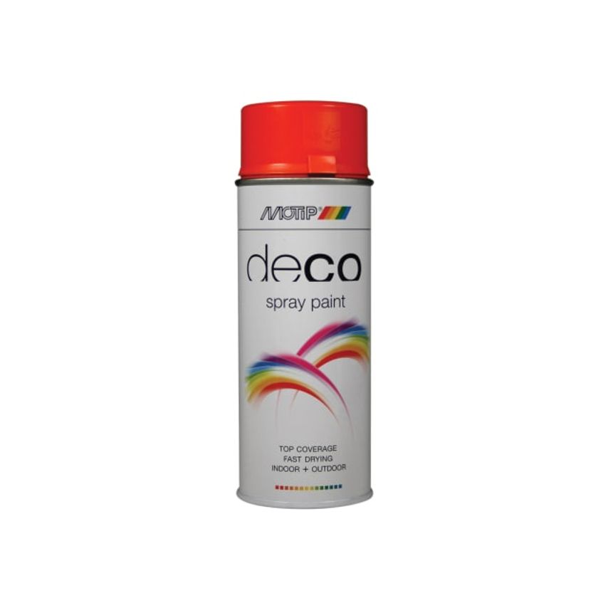 Deco Spray Paint High Gloss RAL 2004 Pure Orange 400ml