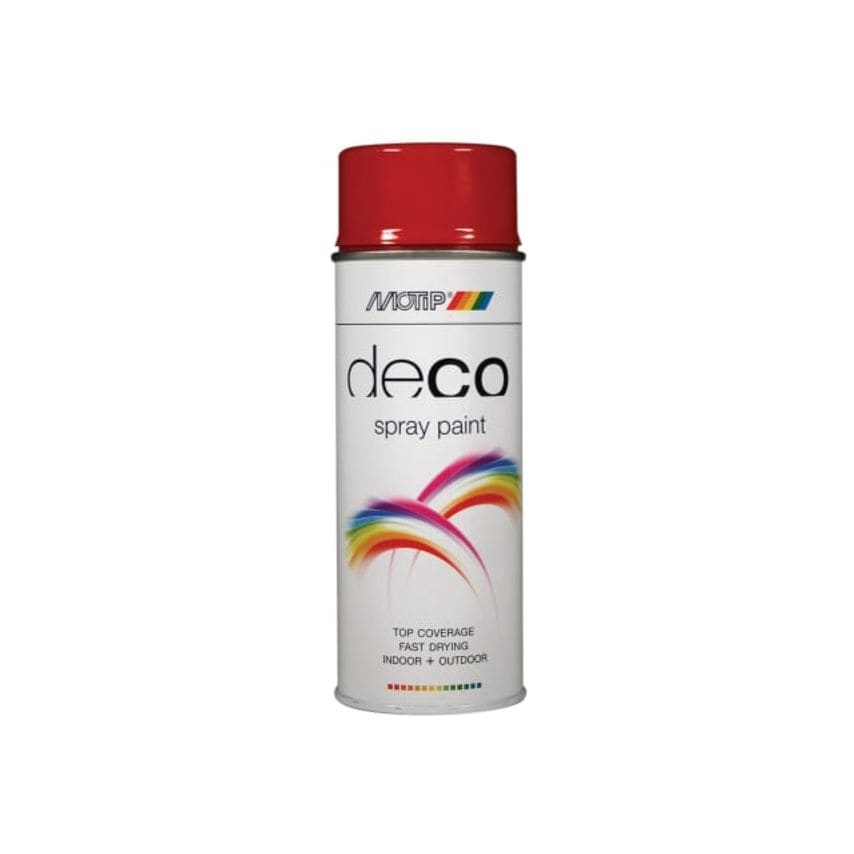 Deco Spray Paint High Gloss RAL 3000 Flame Red 400ml