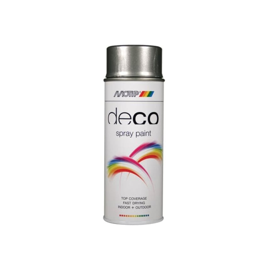 Deco Spray Paint High Gloss RAL 9007 Grey Aluminium 400ml