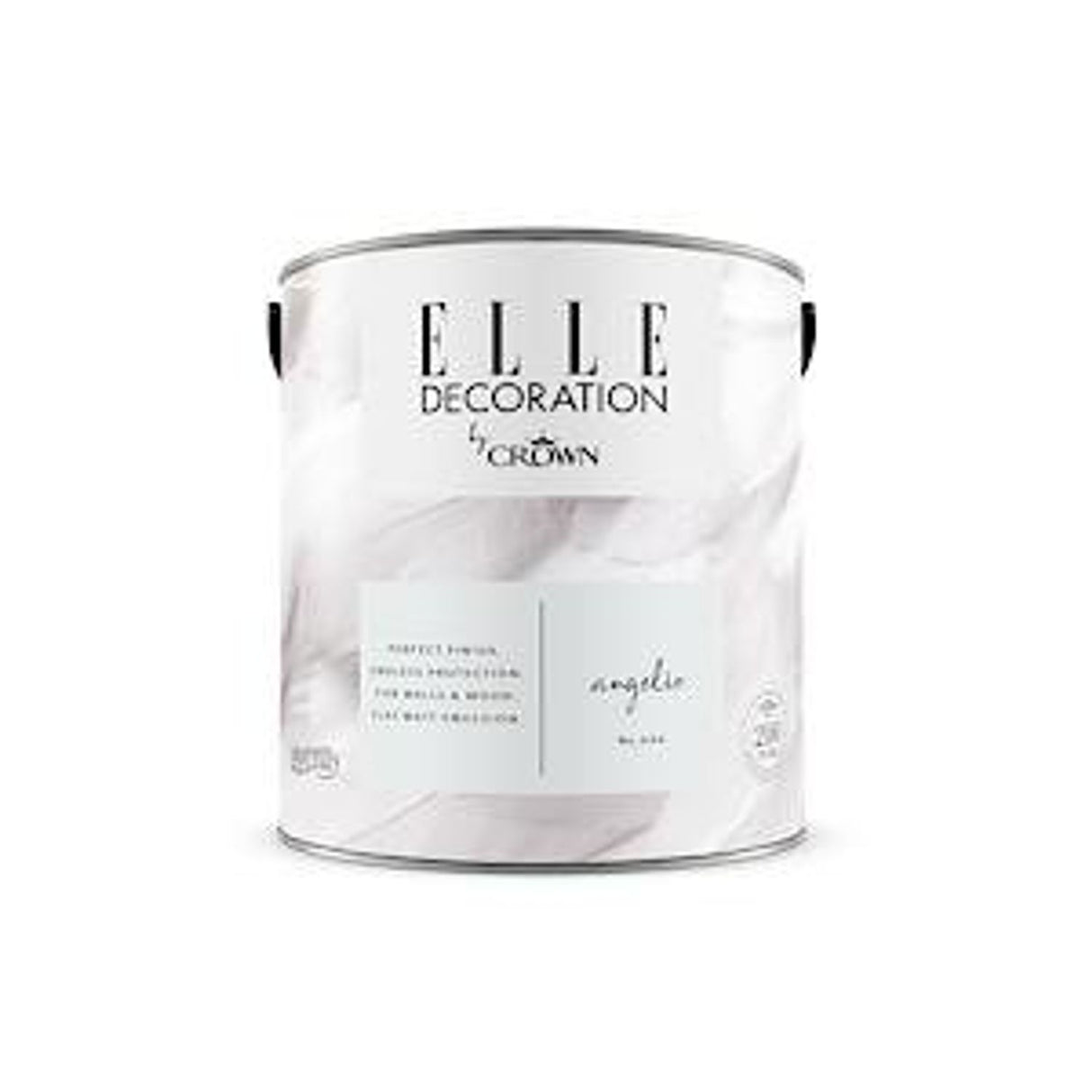 Decoration By Crown 2.5L Flat Matt Emulsion Paint - Angelic No 606