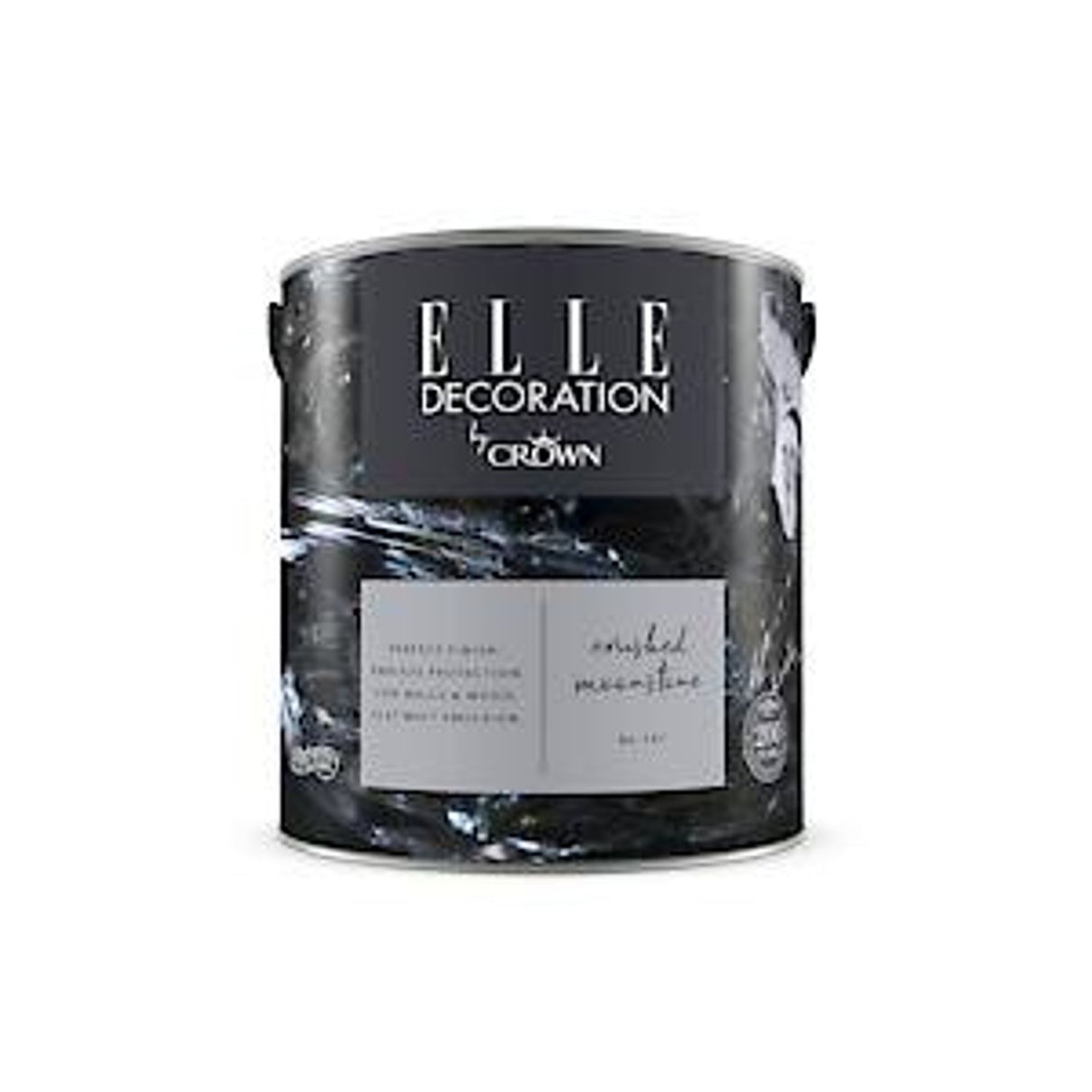 Decoration By Crown 2.5L Flat Matt Emulsion Paint - Crushed Moonstone No 141
